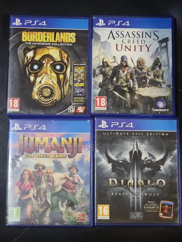 Ps4 Games Disc · Photo 1