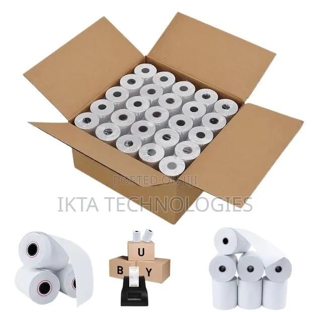Thermal Receipt Paper Roll 80mm 1box(50pcs) · Photo 1