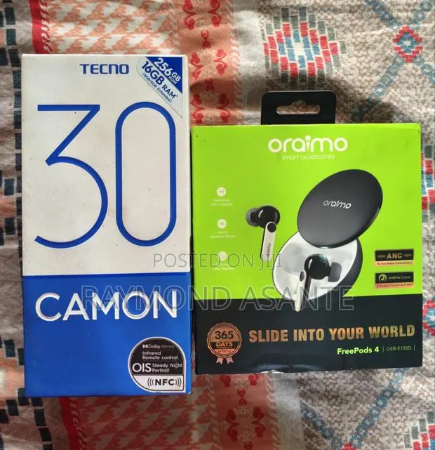 Tecno Camon 30 5G 256 GB Silver · Photo 1