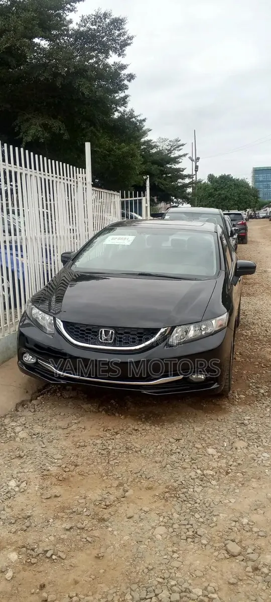 Honda Civic 2015 Black · Photo 1
