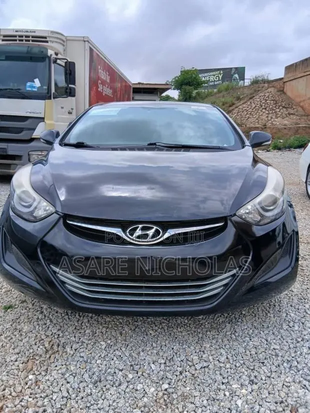 Hyundai Elantra 2016 Black · Photo 1
