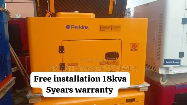 No More Blackouts Perkins 18kva Diesel Generator With Installation · Photo 1