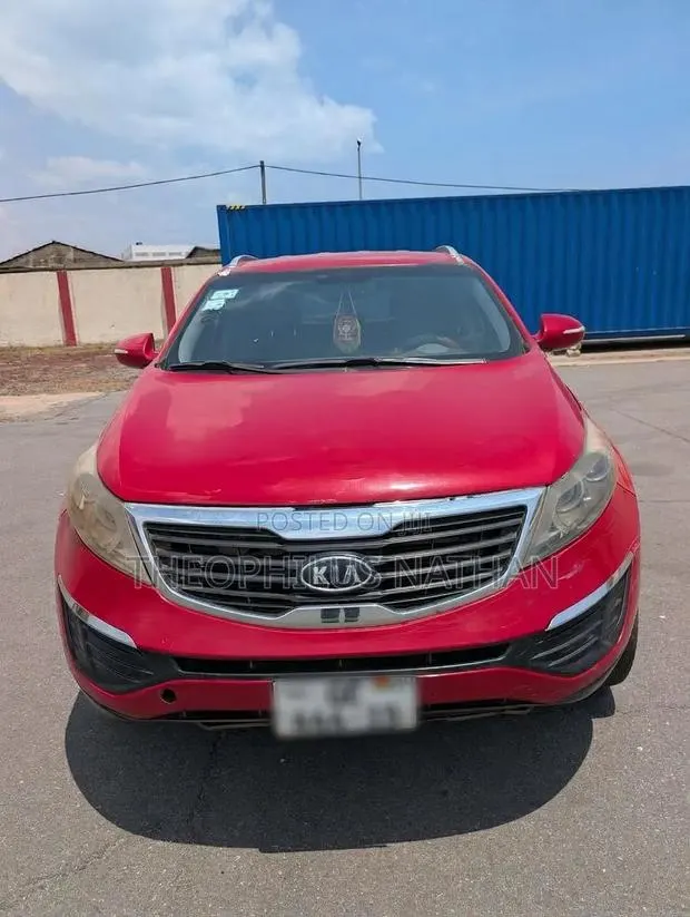 Kia Sportage EX 4dr SUV (2.4L 4cyl 6A) 2012 Red · Photo 1