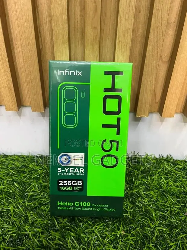 New Infinix Hot 50 256 GB Black · Photo 1