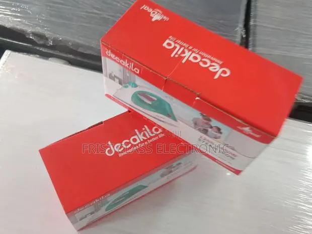 Decakila Steam Iron – Clean Press, Daily Confidence Boost · Photo 1