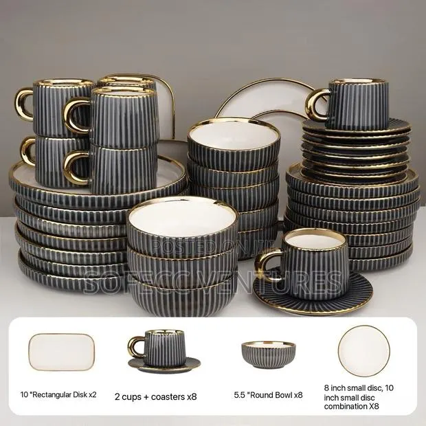 High-End Luxury Ceramic Tableware Set · Photo 1