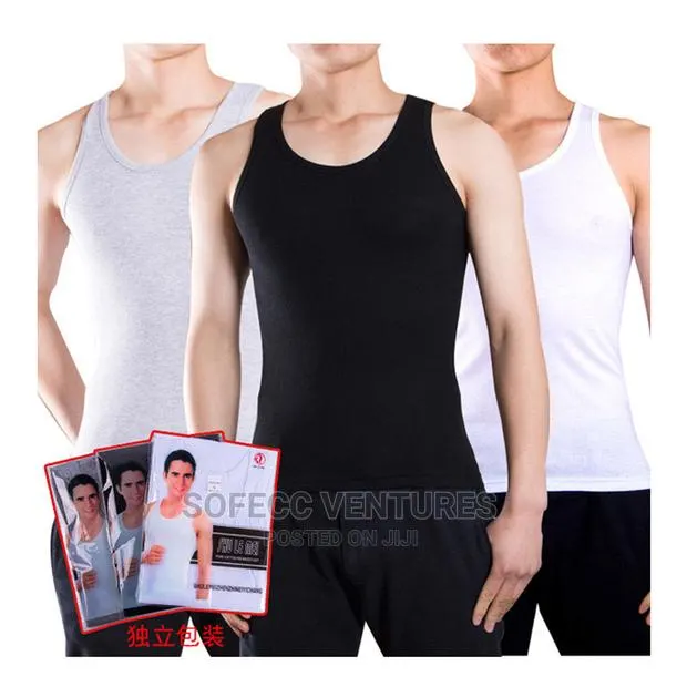 Men Cotton Singlets · Photo 1