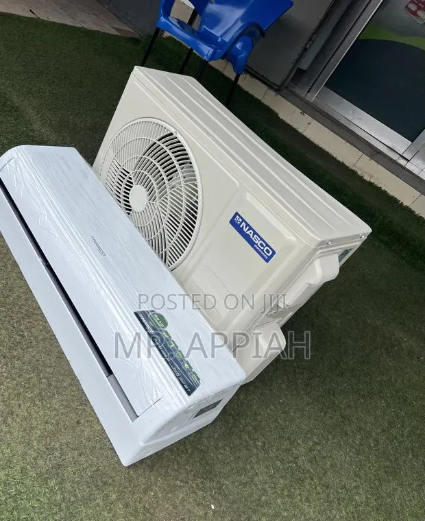 Efficient Nasco 1.5hp Dual Inverter Air Conditioner(White)2024 Model · Photo 1