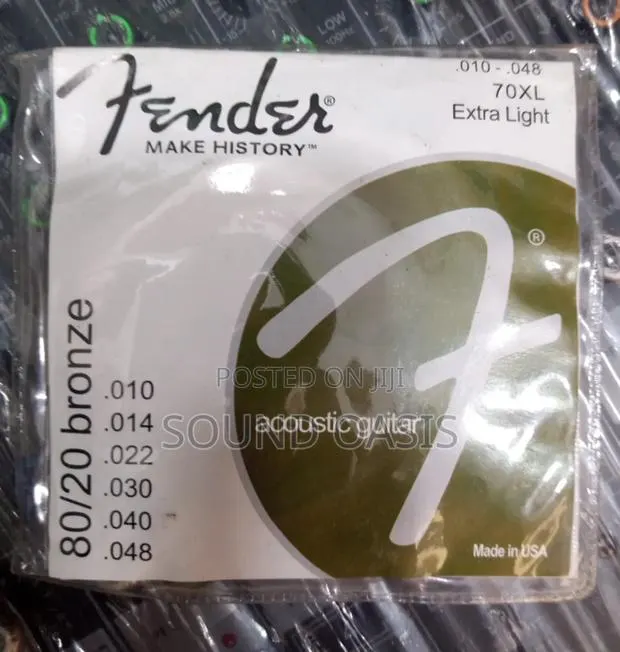 Fender Acoustic Guitar Strings · Photo 1