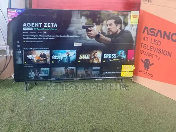Asano 43-Inch Smart Television – Sleek Modern Design · Photo 1