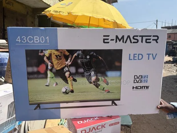 E Master 43” Digital Satellite Led TV · Photo 1