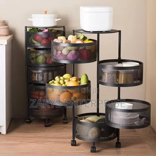 Vegetable Trolley Basket 5tier · Photo 1