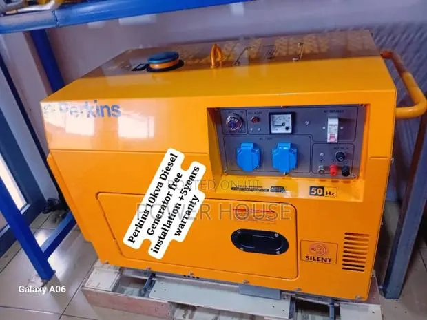 Energy United Perkins Diesel Generator 10kva Silent · Photo 1