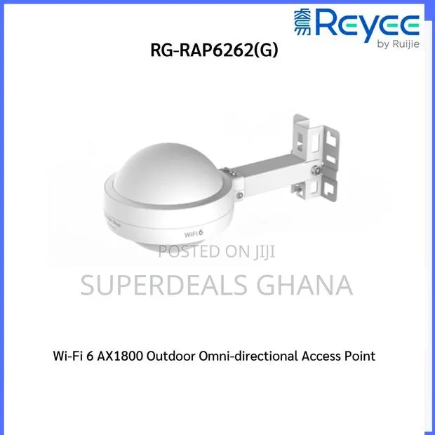 Rg-Rap6262(G), Reyee Wi-Fi 6 Ax1800 Outdoor Access Point · Photo 1