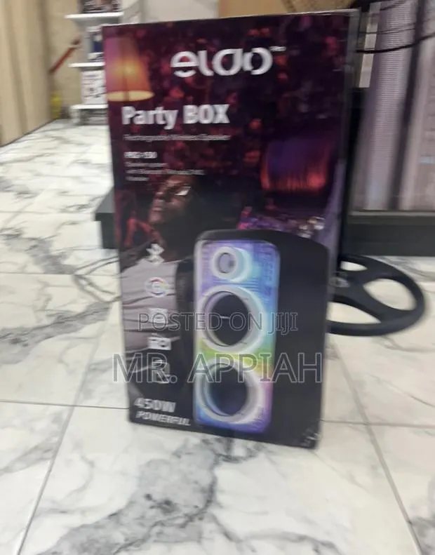 Choose Unique Eldo Pb2-150 Double 8" Party Box Rechargeable Speaker · Photo 1