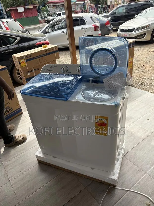 Just Fill With Water Nasco 15 Kg Twin Tub Washing Machine (Nas-15-Tw) · Photo 1