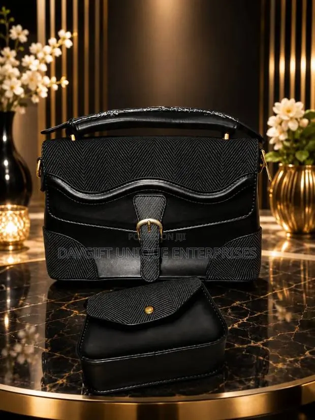 Elegant but Classic Original Luxerious Ladies 2in1 Leather Hand Bags · Photo 1