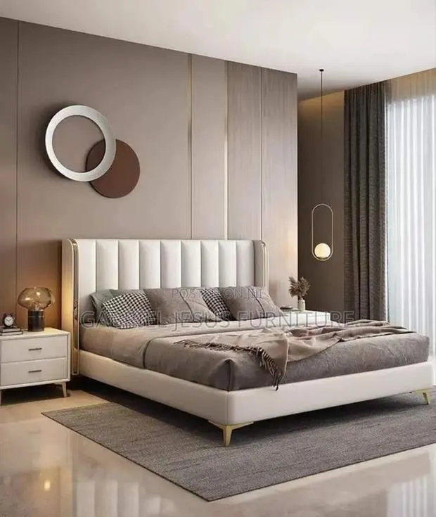 Italian King Size Bed With Mattress · Photo 1
