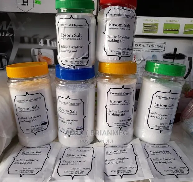 100% Epsom Salt- Magnesium Sulfate(1kg) to 25kg · Photo 1
