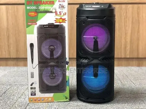 ZQS-6209 Portable Bluetooth Speaker · Photo 1
