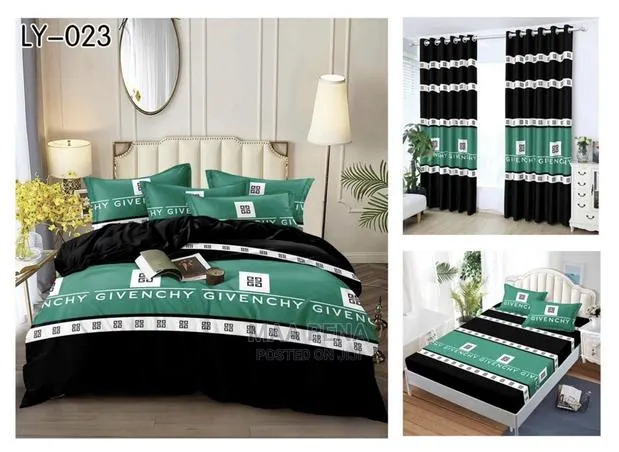 Quality Bedset With Matching Curtains · Photo 1