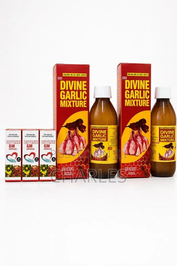 Divine Garlic Mixture and Divine GH Capsules · Photo 1