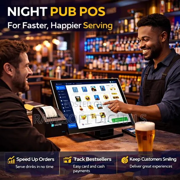 Pub Pos – Staff Sales Control · Photo 1