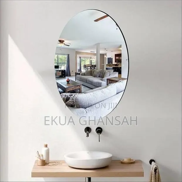 Oval Fibre Mirror · Photo 1