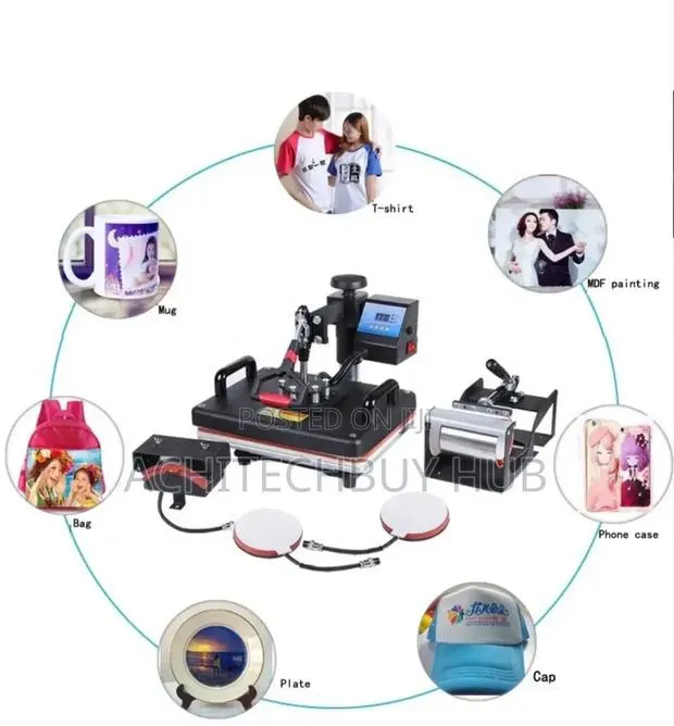8 in 1 (A3) Combo Heat Press Machine – Multi-Function · Photo 1