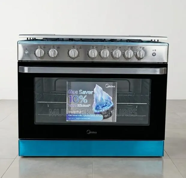 Midea 90x60 5 Burner Cooker With Oven and Grill · Photo 1
