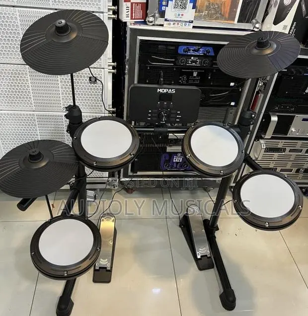 Big -Song Electrical Drum Set With Seat and Headset · Photo 1