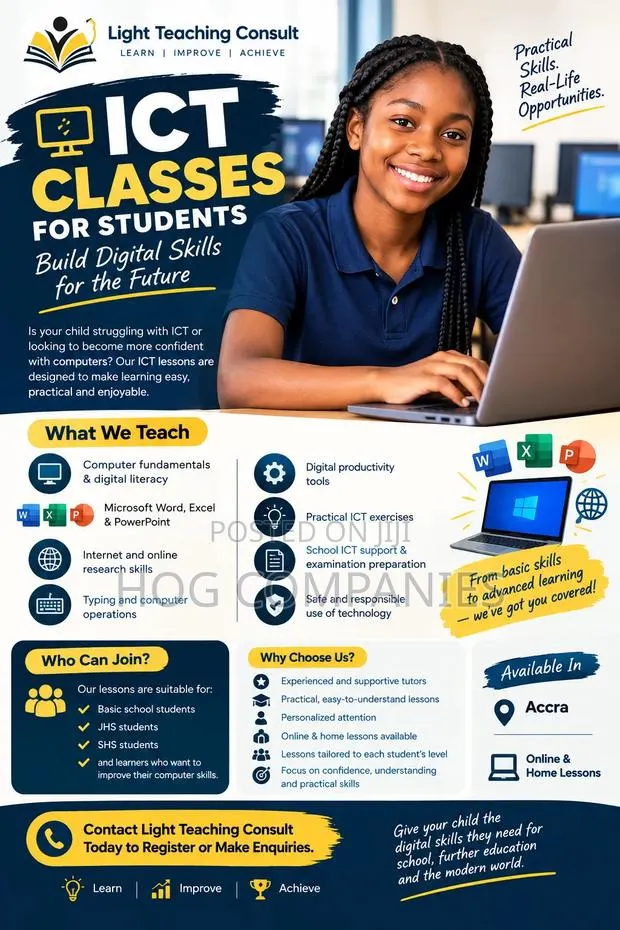 ICT Home Tutor | Beginner to Advanced | Home/Online| Kasoa · Photo 1