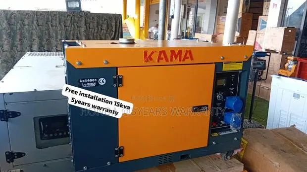 Premium KAMA Diesel Generator Built for Home, Office Business 15kva · Photo 1