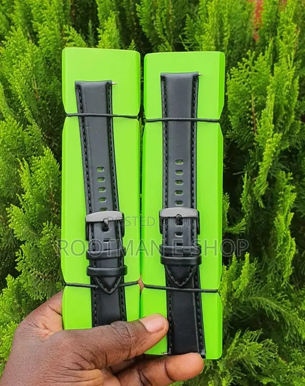 Oraimo Black Leather Watch Strap · Photo 1