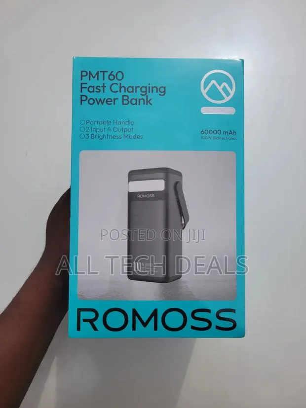 Romoss 60,000mah Power Bank for Laptops and More · Photo 1