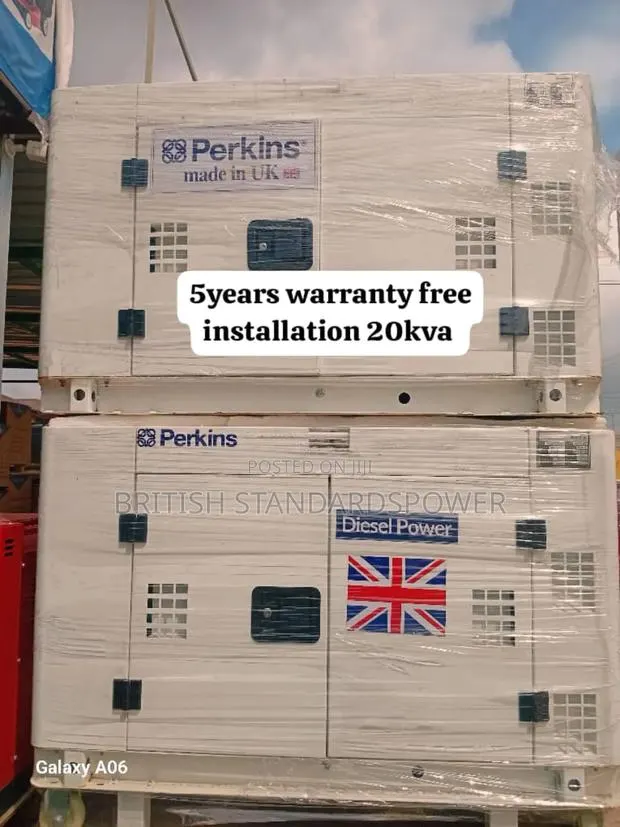 Wind Power 30kva Silent Diesel Powered Generator · Photo 1