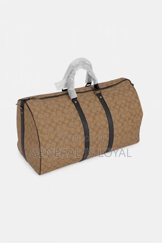 Coach Genuine Leather Duffel Bag · Photo 1