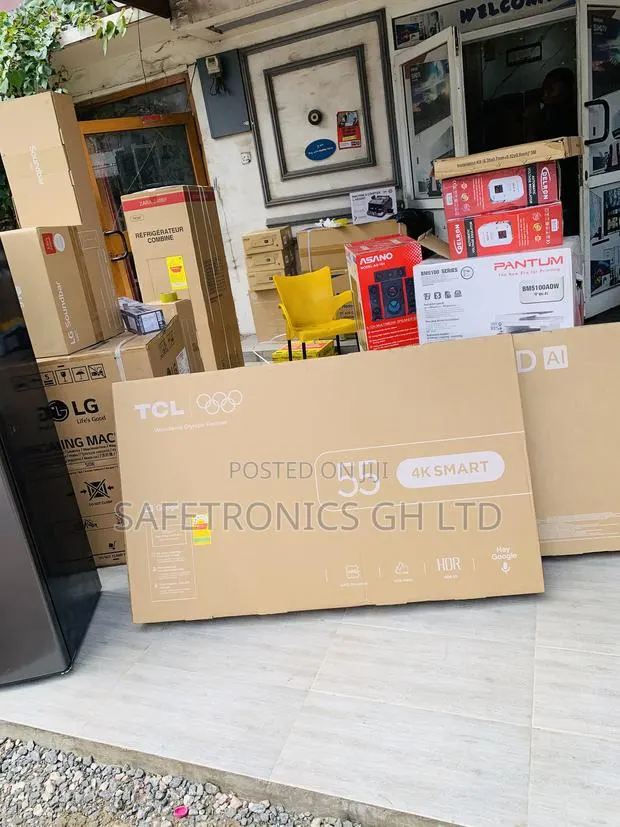 Newly Virtual TCL 55 Inch Smart Tv , Uhd Led - 55p65 · Photo 1
