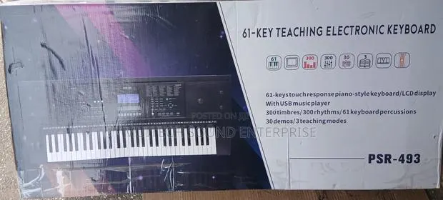 Teaching Electronic Keyboard ( Yamaha 61 Keys) · Photo 1