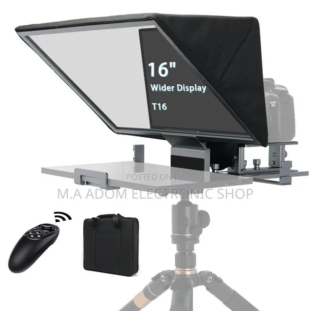 16” Tele Prompter Screen for News Caster Podium Readers · Photo 1