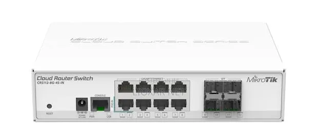MikroTik Switch CRS112-8G-4S-In · Photo 1