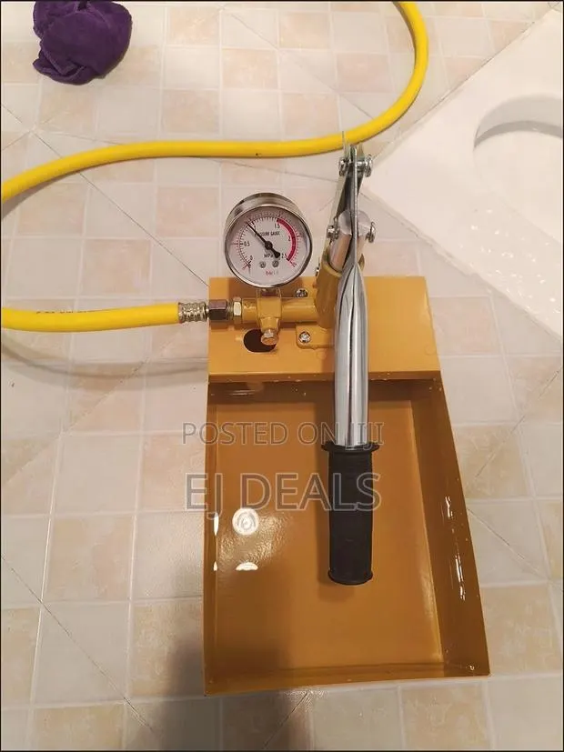 Test Pump for Water Pipe Line Installation · Photo 1