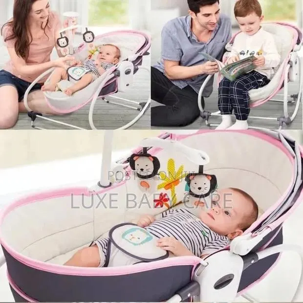 5 In 1 Multi-functional Baby Crib Cradle Portable Baby Bed · Photo 3