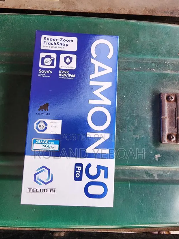 New Tecno Camon 50 Ultra 512 GB Black · Photo 1