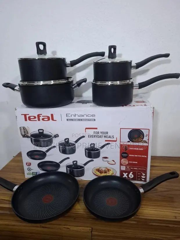Tefal Enhance Induction Non-Stick 6pcs Cookware Set From Uk