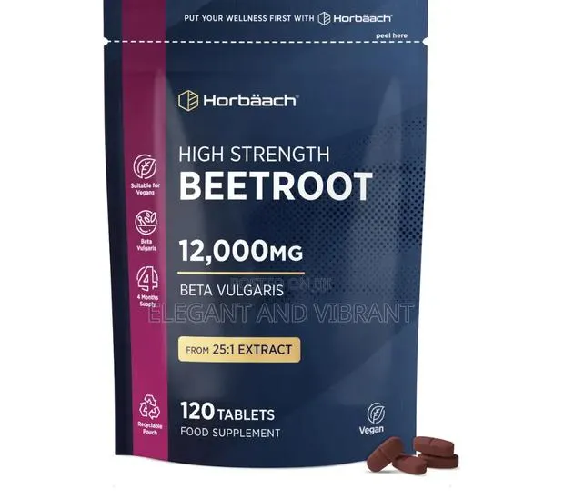 Beetroot 12,000 Mg | 120 Tablets · Photo 1