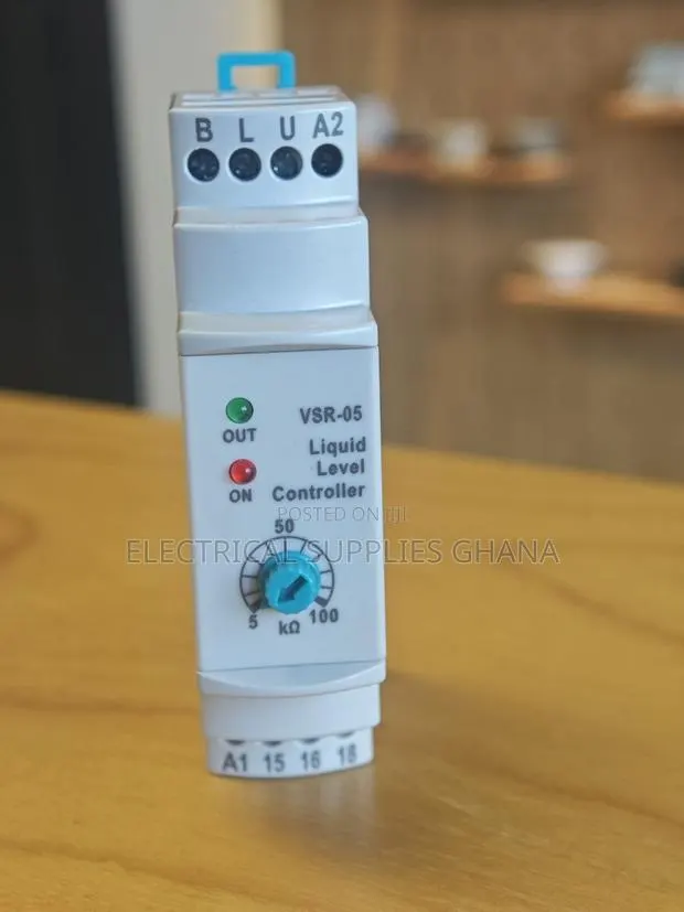 Liquid Level Controller Relay 220VAC DIN Rail Mount · Photo 1