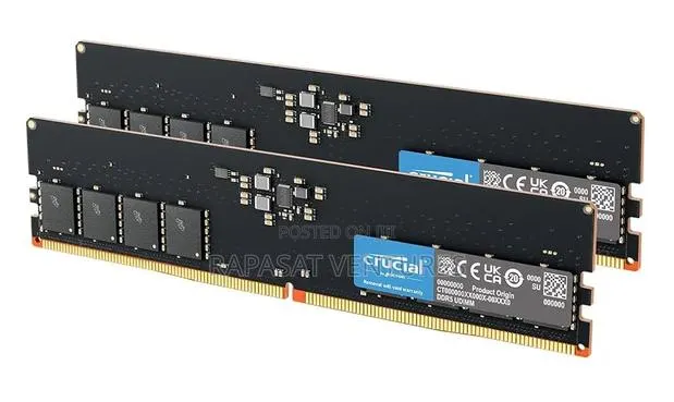 Crucial Ram 16gb Kit Ddr5 4800mhz Cl40 Desktop Memory · Photo 1