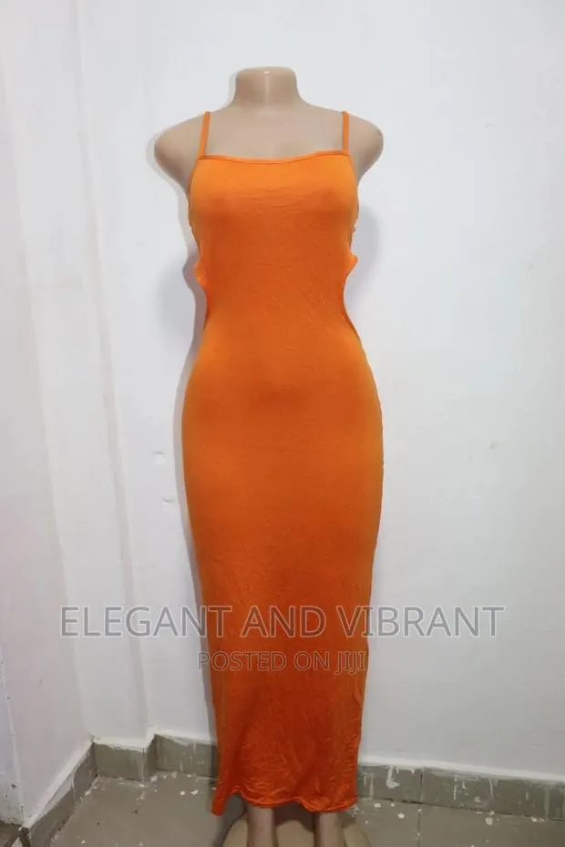 Beautiful Hug Dress With Side Cuts · Photo 1