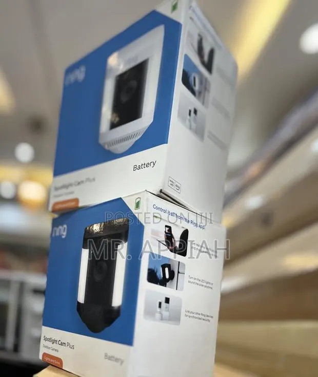 Order Original Ring Sportlight Security Camera(Black/White)Single · Photo 1